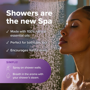 Spray <span class=keywords><strong>de</strong></span> <span class=keywords><strong>bain</strong></span> et <span class=keywords><strong>de</strong></span> douche personnalisé aux huiles essentielles <span class=keywords><strong>de</strong></span> lavande pures et naturelles, puissant et apaisant - Product Image 2