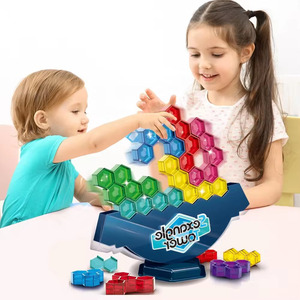 Jouet d'équilibre empilable Jinying pour enfants, blocs de construction colorés, jeu de société d'empilage, tour d'empilage, jouet éducatif - Product Image 4