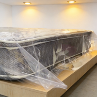 Rouleau de PVC transparent, film plastique transparent de haute qualité personnalisé, film protecteur pour meubles, film d'emballage pour matelas