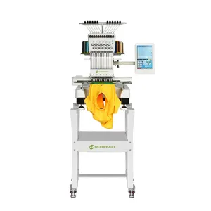 Embroidery Machine Computerized Promaker High Speed Hat Embroidery Machine 1 Head Yuemei Embroidery Sewing Machine