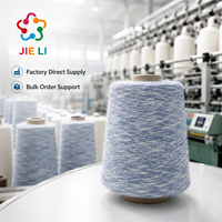 3,2NM Amerikanisches Alpaka-Effekt Fantasiegarn Wolle Recyceltes Polyester Chunky Strickgarn für Übergroße Pullover Kleidung Schal Mütze