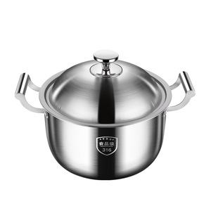 Kengqiang 316 Stainless Steel Stew Pot Large Capacity Braised Meat Pot With Lid For Cooking <b>Steamer</b> - Product Image 1