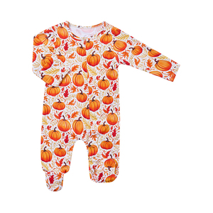 2025 dài tay áo Footie bé Pajama Tre từ onesie mới sinh ra bé ngủ trẻ sơ sinh bodysuit từ bé Rompers Quần áo - Product Image 2