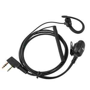 Auricular Profesional para Walkie Talkie, Auricular de Seguridad PTT Kenwood NX-1200 NX-1300 Baofeng UV-5R, Auricular para Radio Bidireccional - Product Image 1