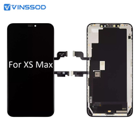 Écran tactile LCD FHD Incell de remplacement pour iPhone XS Max pour réparation de téléphone portable Adaptateur Garantie 1 an