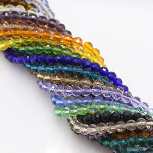 6/8Mm Mặt Pha Lê Trái Đất Vòng Hạt Cho Tự Làm Vòng Cổ Vòng Đeo Tay Đá Quý Vòng Thủy Tinh Hạt Handmade Phụ Nữ Quyến Rũ Đồ Trang Sức - Product Image 6