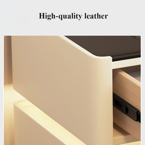 Chevets flottants naturelistes avec lampe intelligente, 2 tiroirs, <span class=keywords><strong>table</strong></span> <span class=keywords><strong>de</strong></span> <span class=keywords><strong>chevet</strong></span> pour chambres à coucher, hôtels - Product Image 5