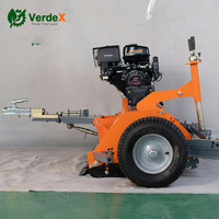 Tondeuse ATV Euro 5 E-Start 15 CV 4 temps 28V avec capot supérieur ouvrable, moteur 420cc, coupe à fléaux pour usage domestique et industriel
