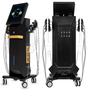 Au-D60 유용한 <span class=keywords><strong>PET</strong></span> 얼굴 장치 피부 리프팅 노화 방지 얼굴 근육 조각 기계 6 in 1 이마 눈 턱 - Product Image 2