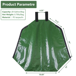 20 Liter Slow Release Boomwaterzak - Duurzaam PE Struikbesproeiingssysteem voor Efficiënte Druppelirrigatie & Plantenhydratatie - Product Image 2