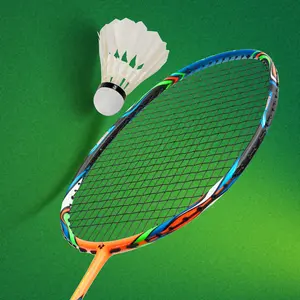 Decoq bán buôn New Arrival siêu nhẹ chuyên nghiệp mới nhất tùy chỉnh thương hiệu hàng đầu Graphite sợi carbon cầu lông vợt