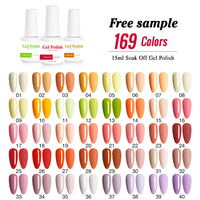 MissGel haute qualité 169 couleur Gel vernis Esmaltes Semipermanentes créez votre propre marque UV ongles One Step Gel