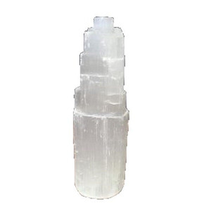 Torre di Selenite per la Purificazione - 6 Pollici - Product Image 1