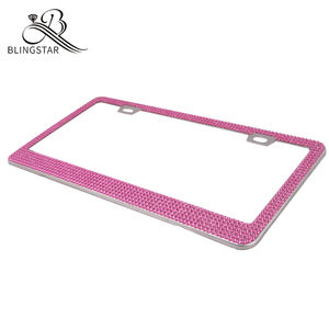 Рамки номерного знака со стразами для женщин и девочек - Product Image 5