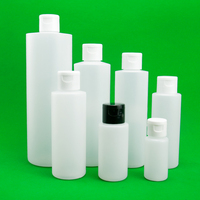 Bouteille en Plastique Scellée 30/60/100/120/180/250/500 mL, Flacons Souples en Plastique avec Bouchon à Vis pour Distributeur de Liquide Cosmétique