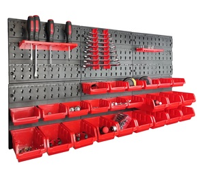 Wall Mounted <strong>Storage</strong> Bins Backboards Tool <strong>Box</strong> for Garage <strong>Shelving</strong> DIY Shed <strong>Storage</strong> <strong>Box</strong> - Product Image 1