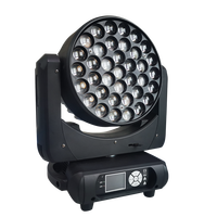Effet anneau Martin wash 37x15W RGBW 4in1 wash led moving head light