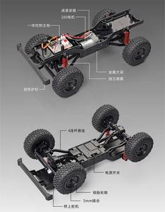 Vehículo Todoterreno a Control Remoto 2.4G 4WD Rock Crawler MN98 MN99S <span class=keywords><strong>Land</strong></span> <span class=keywords><strong>Rover</strong></span> <span class=keywords><strong>Defender</strong></span> <span class=keywords><strong>90</strong></span> Auténtico con Licencia, Versión Mejorada a Escala 1/12 - Product Image 6