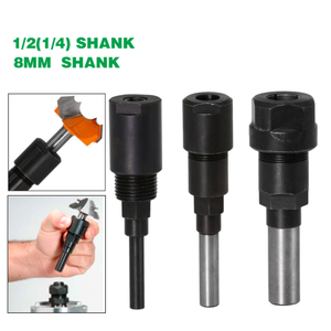 Vástago de alta calidad para máquina de grabado, barra de extensión para enrutador de brocas de 1/4 pulgadas, 1/2 pulgadas, 8mm, 1 L-AC002 - Product Image 1