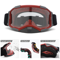 Lunettes de protection UV pour moto tout-terrain, vente en gros OEM, lunettes de motocross MX OEM
