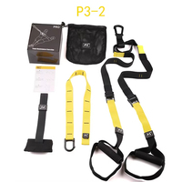 Sangle de suspension pour entraînement de force et de puissance, sangle de yoga réglable, support mural, tendeur professionnel TRX