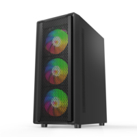 Gabinete de PC Micro ATX para Juegos de 305 mm, el Más Popular, con Cristal Abatible