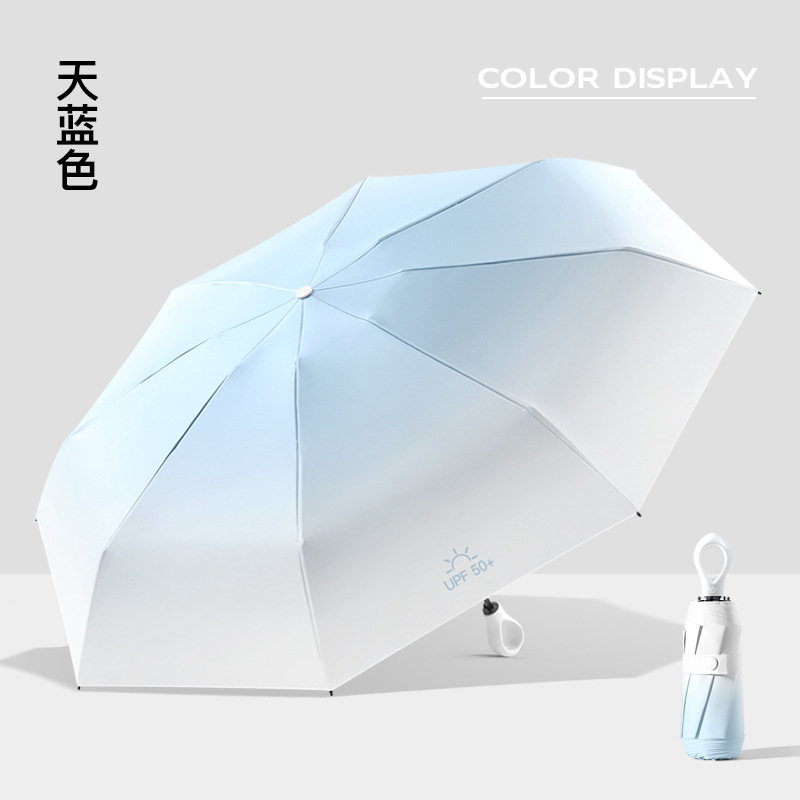 Manico dell'amore sfumato a 8 ossa blu cielo