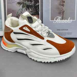 Zapatos para caminar acolchados con cordones y suela gruesa originales al por mayor a precio especial para hombre - Product Image 4