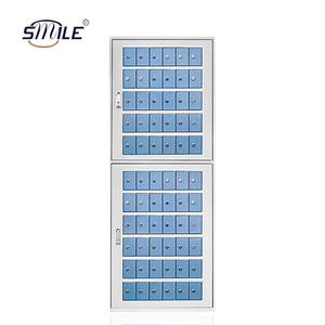 Chnsmile กล่องไปรษณีย์โลหะ66ประตูกล่อง<span class=keywords><strong>จ</strong></span>ดหมายหลายประตูกล่องจดหมายพาณิชย์พร้อมล็อค - Product Image 1