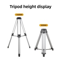 Trépied professionnel Weifeng 9116Y pour caméra DSLR de cinéma et de télévision - Portable, grande capacité de charge, grande bouche de fixation