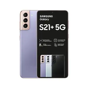 Venta al por mayor de teléfonos usados desbloqueados 4G 5G teléfono móvil Android para Samsung Galaxy S21Plus S21 + Teléfono de segunda mano