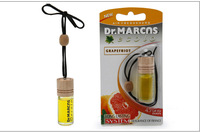 Diffuseur de parfum liquide en verre émaillé en bois pour voiture, accessoire de voiture, désodorisant suspendu pour voiture, bouteille parfumée au citron
