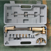 Kit de soudage et de découpe portable de type américain 62-3F, oxygène-acétylène, avec étui de rangement pour outils de soudeur