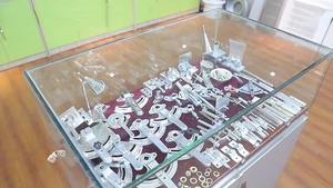 주거용 상업용 병원 및 학교용 손잡이가 있는 아연 도금 강철 사분면 댐퍼 핸들 플레이트 HVAC 원형 댐퍼 - Product Image 6