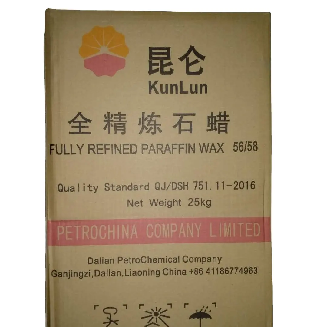 Petrochina Fully Refined Paraffin Wax 56-58 Dslian paraffin