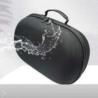 Étui rigide portable en EVA avec fermeture éclair - Sac de rangement protecteur pour accessoires de lunettes VR Meta/Oculus Quest 3S