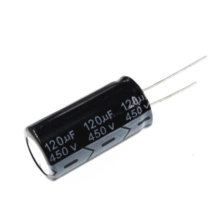 DIP Aluminum Electrolytic Capacitor 120uf 450v 18*30mm 105C