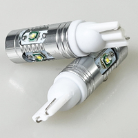 Pièces et accessoires automobiles, systèmes d'éclairage automobile, ampoules LED T10 5LED W5W 194 186 801 pour éclairage intérieur de voiture