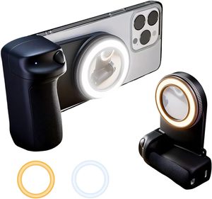 Kit de Vlogging con Trípode y Control Remoto para Cámara, Smartphone, Luz LED de Relleno, Micrófono para Transmisión en Vivo, Kit de Creación de Videos con Tornillo de 1/4 - Product Image 1