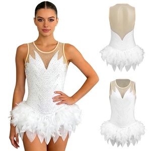 Traje de gimnasia para mujer, leotardo, mono para presentaciones de danza, ballet y clases de danza. - Product Image 2