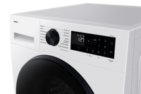 Lave-linge séchant automatique Samsung à chargement frontal WD90DG5B15BEET, capacité 9/6 kg, technologie Ecobubble, noir