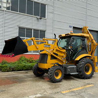 Haute qualité JCB 3CX rétrocaveuse multifonctionnel rétro chargeur pelleteuse bon marché prix JCB 3CX 4*4 TLB pelles