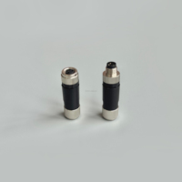 Connecteur d'Aviation M8 DIN 3 broches 4 broches Assemblage Prise Mâle Femelle Droite Sertissage Code A IP67/IP68 Étanche 24AWG Capteur
