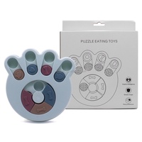Jouets de puzzle pour chiens, écologiques, classiques, luxueux et adorables, avec un design de dessin animé - Distributeur de nourriture interactif pour l'entraînement du QI et l'enrichissement mental