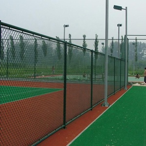 Dingzhou Cỏ Kim Loại Năm Sao 4 5 6 7 8 10 Ft Hàng Rào <span class=keywords><strong>Pe</strong></span> Mạ Kẽm Vinyl Màu Đen Pvc CuộN Hàng Rào Nối - Product Image 5