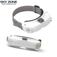 Lunettes FPV Skyzone 04X V2 O 5.8 VR, lunettes longue portée pour drone, 1080HD, 40 canaux, DVR