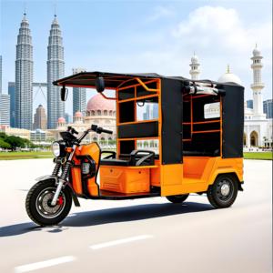 Tuk-Tuk électrique 4 places |   72V 1500W, Autonomie de plus de <span class=keywords><strong>90</strong></span> km |   Approvisionnement direct d'usine chinoise - Product Image 1