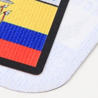Siebdruck Kleidungs etiketten Großhandel Benutzer definierte Soft Sublimation Logo Wärme übertragungs patches für Kleidung