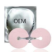 Soins des seins Patch d'amélioration des seins Oem Provitate Label Hydrogel Masque raffermissant pour les seins Patch de collagène lissant anti-relâchement