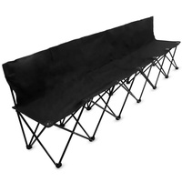 Chaise pliante multi-personnes pour événements sportifs, avec banc arrière, pour six personnes, idéale pour le football et les événements sportifs – Vente en gros